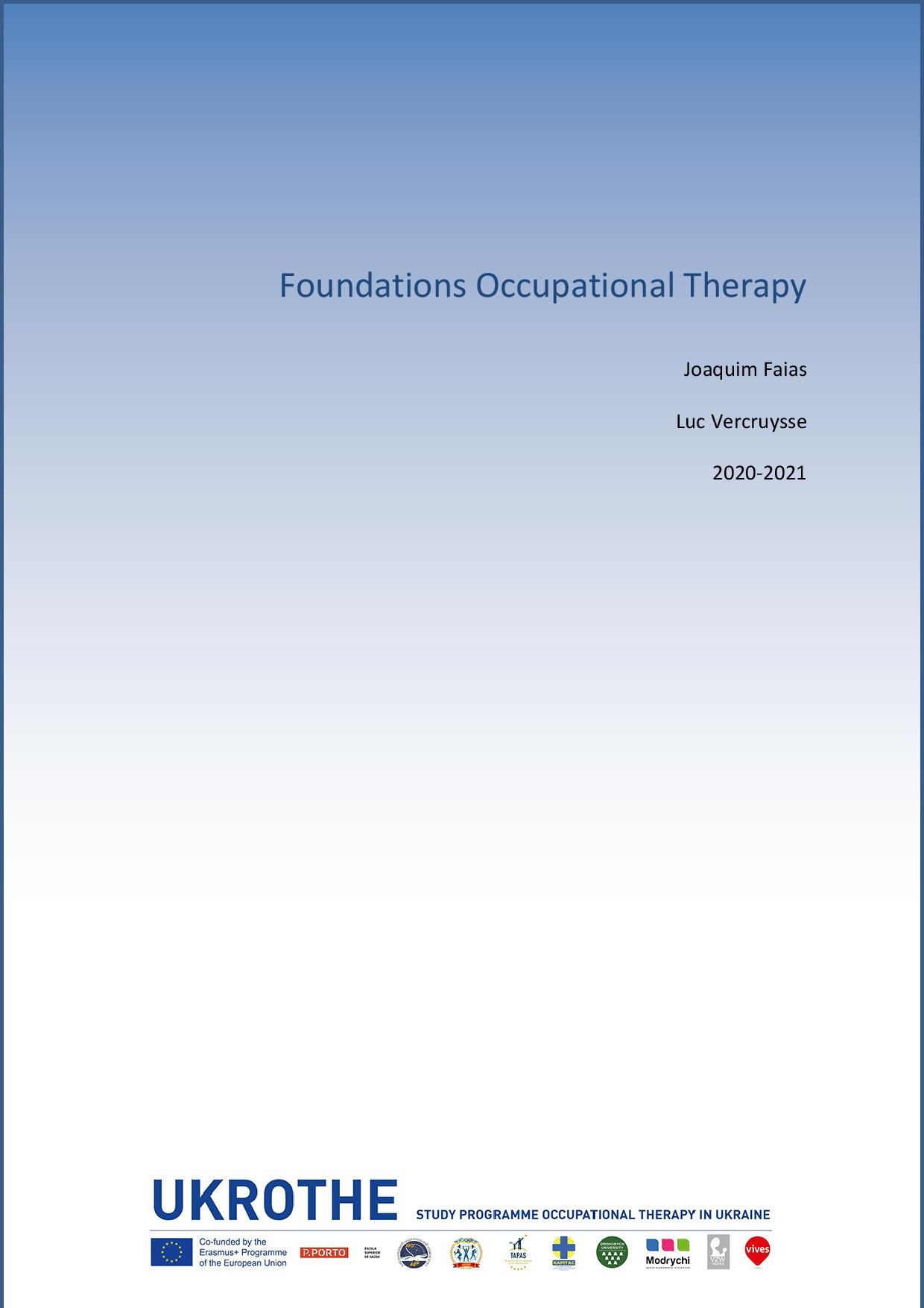 Course Foundations of Occupational Therapy